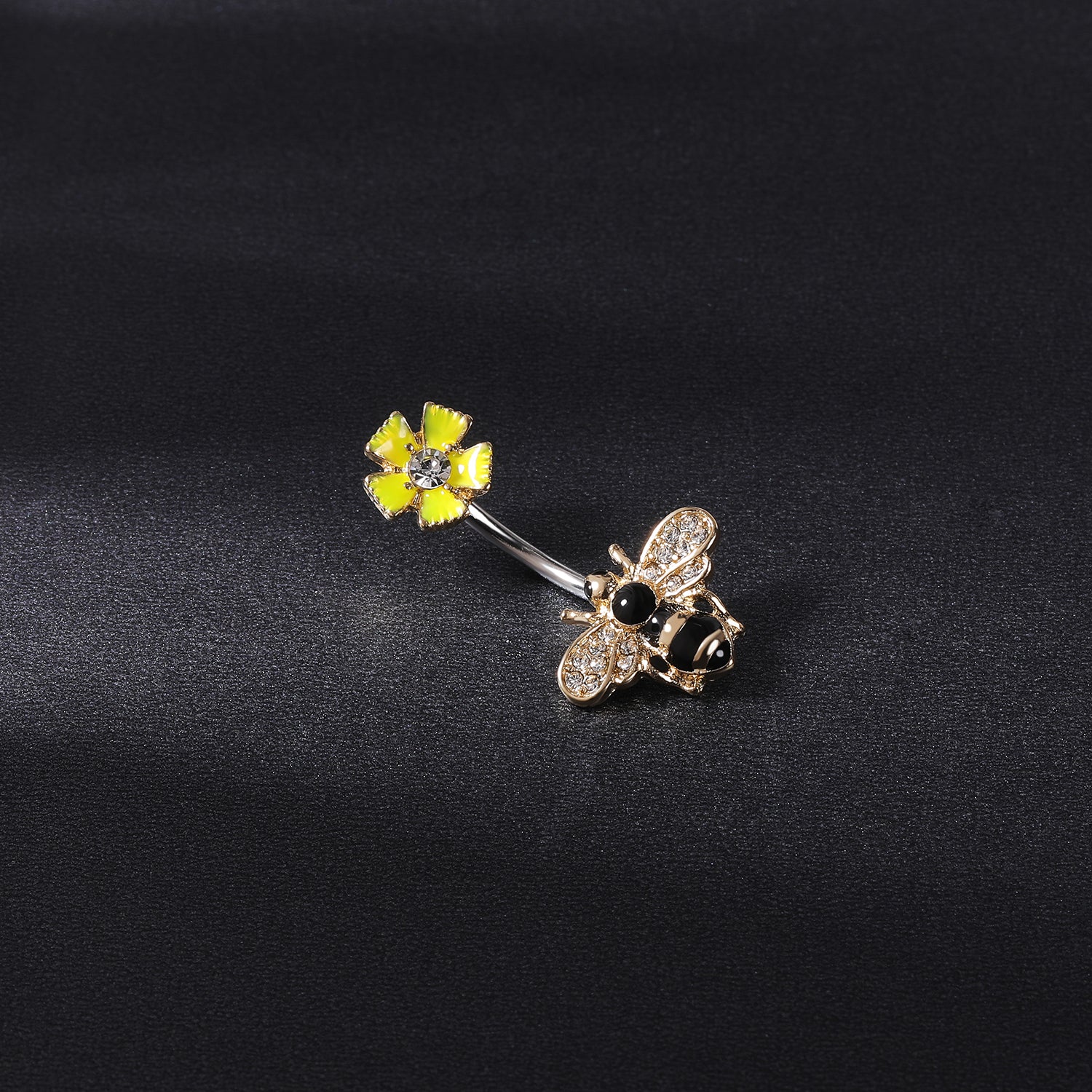 bee belly button rings