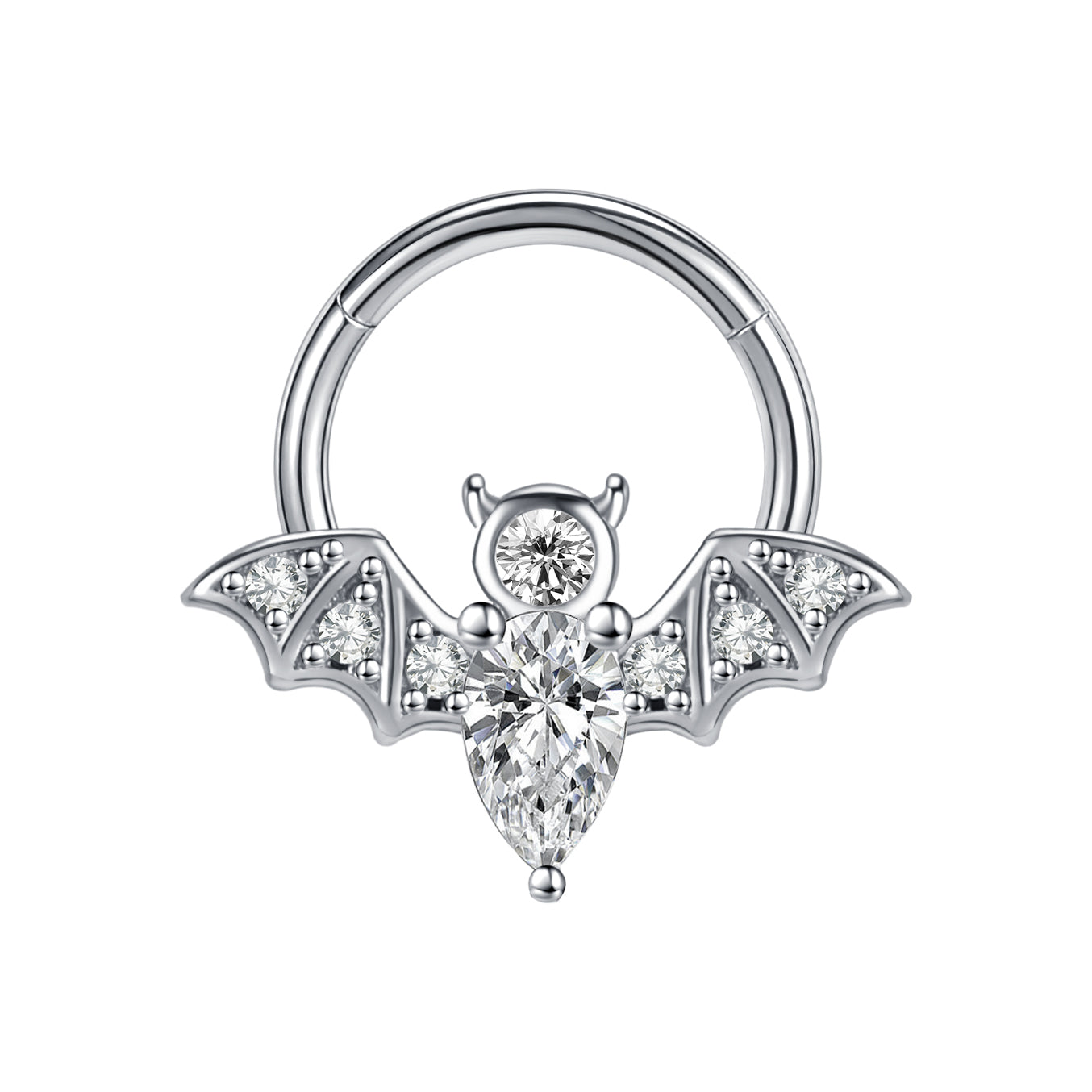 16g-punk-bat-nose-septum-ring-3-colors-clicker-stainless-steel-helix-cartilage-piercing