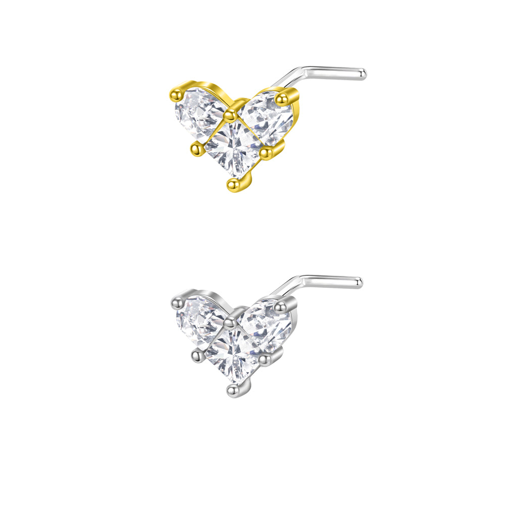 20G-Heart-White-Zircon-Nose-Studs-Piercing-L-Shape-Nose-Rings-Gold-Silver-Plated-Nostril-Piercing