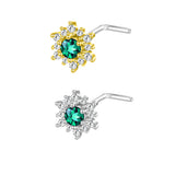 20G-Green-Zircon-Nose-Studs-Piercing-L-Shape-Nose-Rings-Gold-Silver-Plated-Nostril-Piercing
