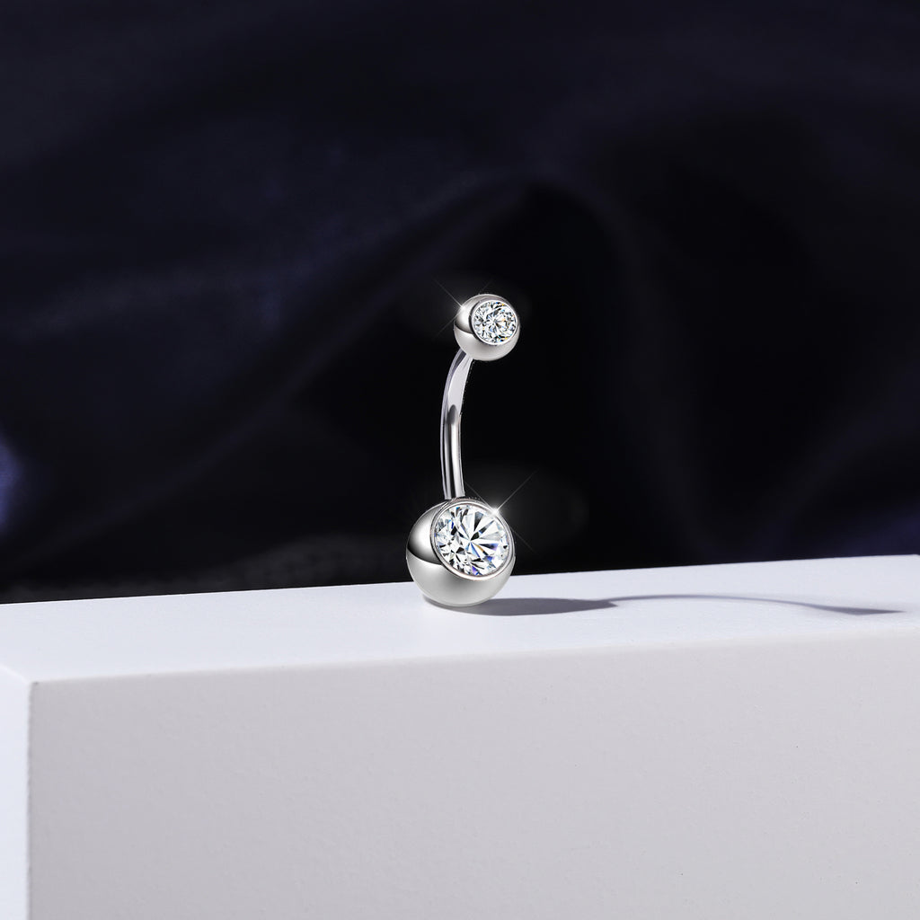 14G-925-Sterling-Silver-Belly-Rings-White-Zirconal-Navel-Ring-Piercing-Silver-Plated-Belly-Button-Rings