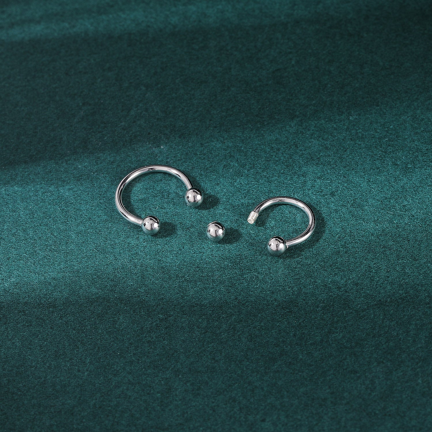16G-Horseshoe-Spike-Bar-Septum-Rings-925-Sterling-Silver-Nose-Rings-Ear-Conch-Cartilage-Helix-Piercing