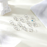 20G-White-Zirconal-Nose-Rings-Double-Layered-Spiral-Nose-Piercing-Stainless-Steel-Nostril-Rings
