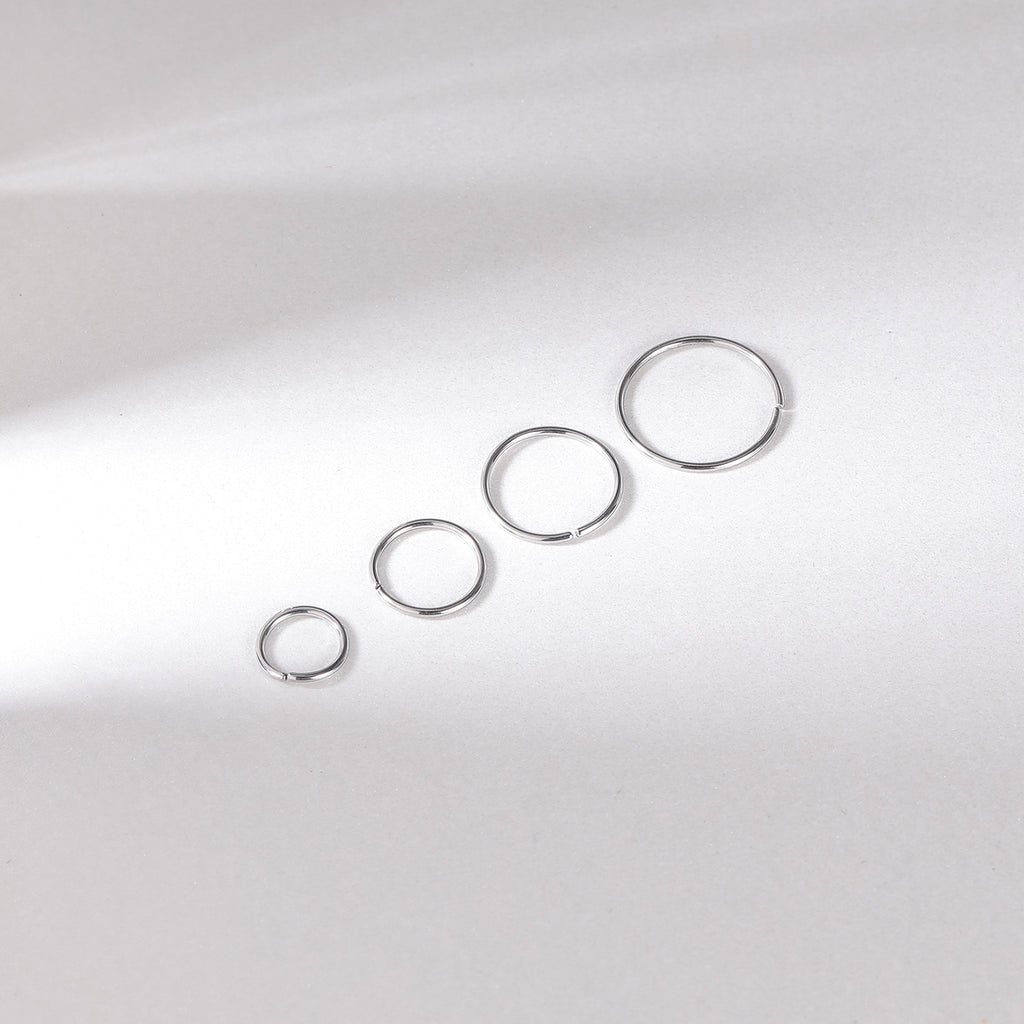 4-Pcs-Set-20G-Open-End-Nose-Septum-Rings-Stainless-Hoop-Steel-Earrings-Piercing