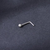 20G-Frosted-Ball-Nose-Studs-Piercing-Nose-Bone-Shape-L-Shape-Crokscrew-Nose-Rings-Stainless-Steel-Nostril-   Piercing