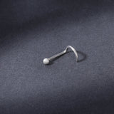 20G-Frosted-Ball-Nose-Studs-Piercing-Nose-Bone-Shape-L-Shape-Crokscrew-Nose-Rings-Stainless-Steel-Nostril-   Piercing