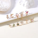 20G-Green-Leafy-Nose-Studs-Piercing-L-Shape-Nose-Rings-Gold-Silver-Plated-Nostril-Piercing
