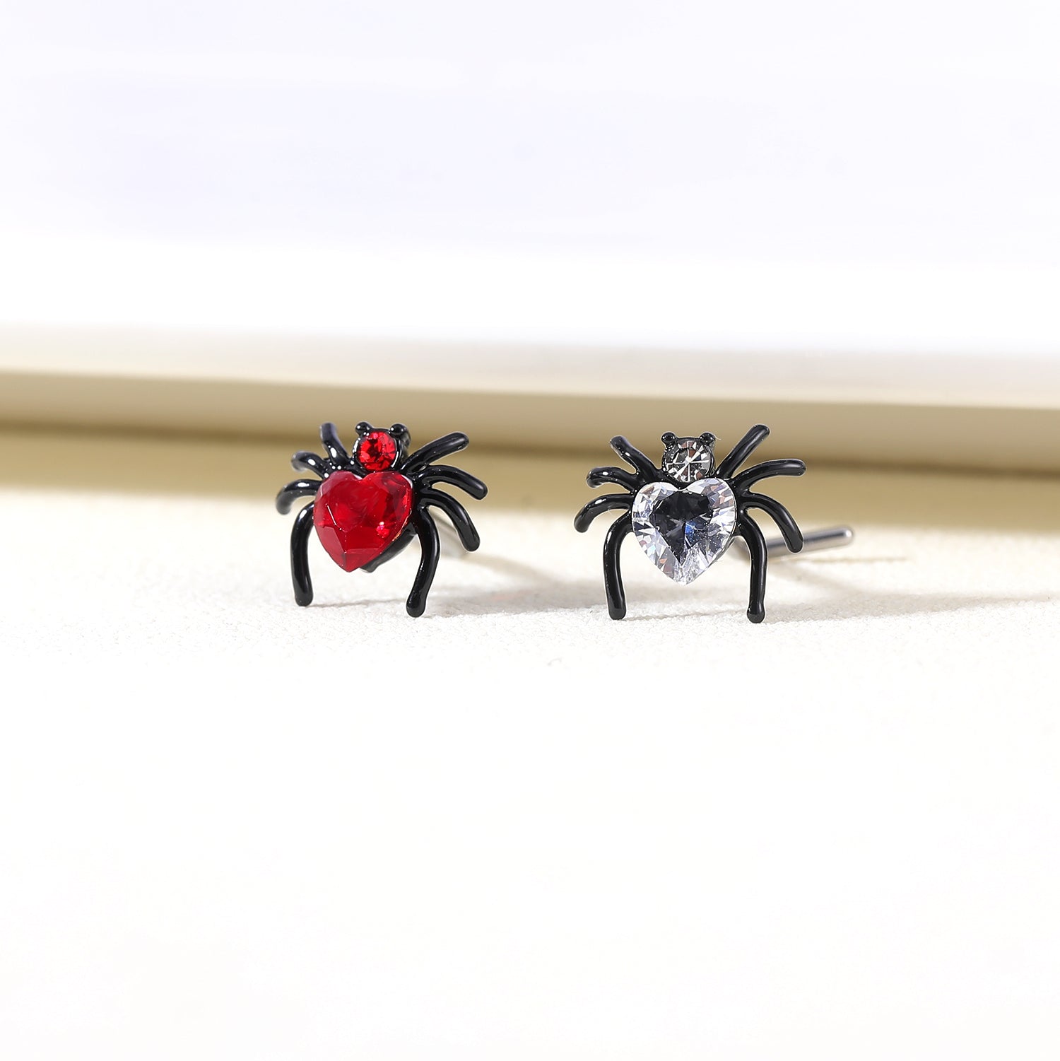 20G-White-Red-Zircon-Nose-Studs-Piercing-L-Shape-Spider-Nose-Rings-Stainless-Steel-Nostril-Piercing
