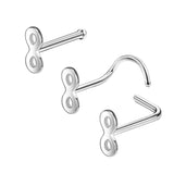 20G-Figure-8-Nose-Studs-Piercing-Nose-Bone-Shape-LShape-Crokscre-Nose-Rings-Stainless-Stee-Nostril-Piercing