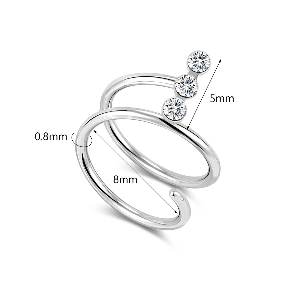 20G-White-Zirconal-Nose-Rings-Double-Layered-Spiral-Nose-Piercing-Stainless-Steel-Nostril-Rings
