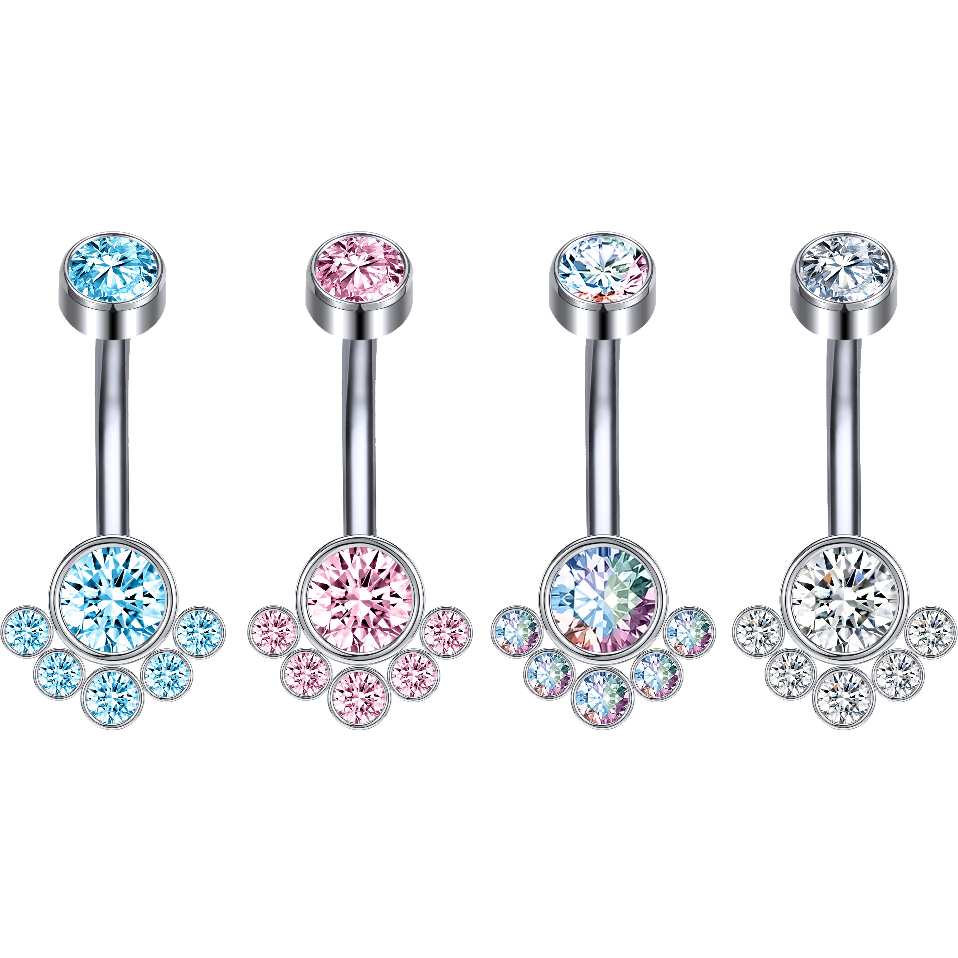cute belly button rings
