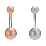 rose-gold-14g-belly-button-rings-double-ball-belly-navel-piercing-jewelry