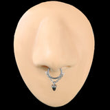 16g-4-colors-clicker-nose-septum-ring-agate-pendant-helix-cartilage-piercing