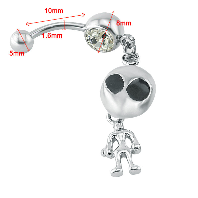 14g-Drop-Dangle-Skeleton-Belly-Button-Rings-Cubic-Zirconia-Belly-Rings-Piercing-Jewelry