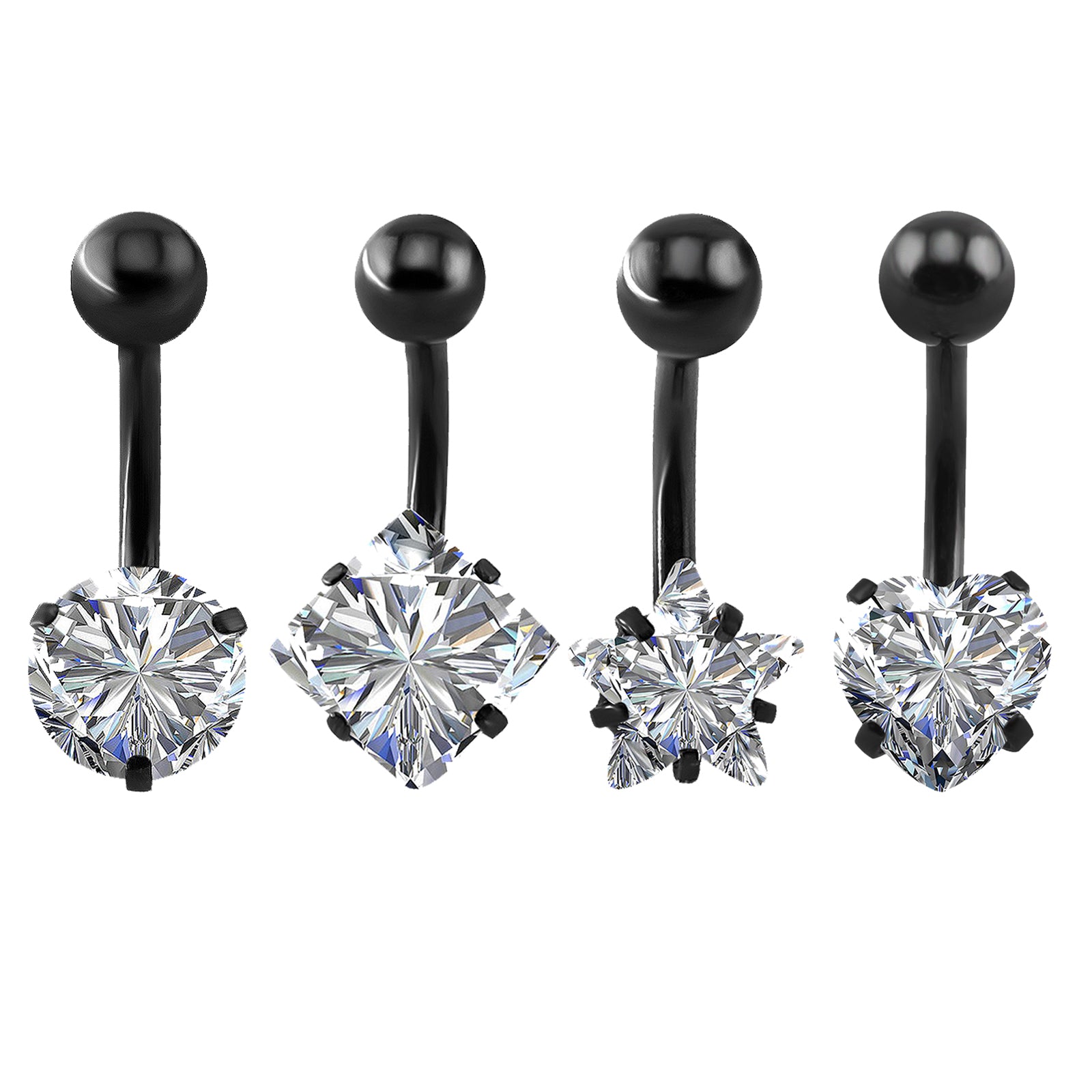 14g-Black-Heart-Stars-Shape-Belly-Button-Rings-Stainless-Steel-Cubic-Zirconia-Navel-Piercing-Jewelry
