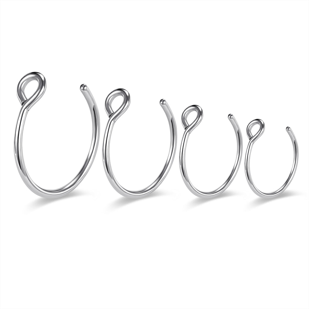 4-Pcs-Set-20G-Open-End-Nose-Rings-U-Shaped-Nose-Piercing-Stainless-Steel-Nostril-Rings-Piercing