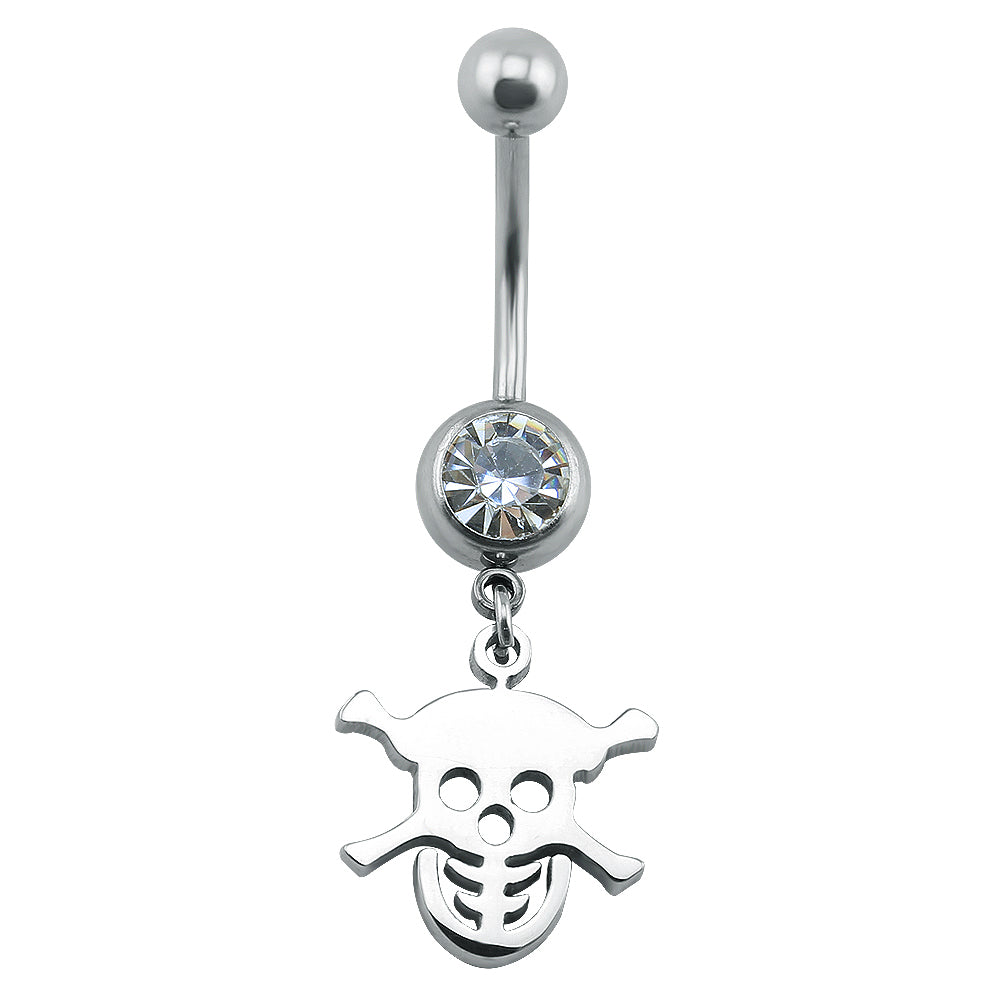 14g-Skull-Stainless-Steel-Belly-Button-Rings-Cubic-Zirconia-Dangle-Belly-Rings-Jewelry