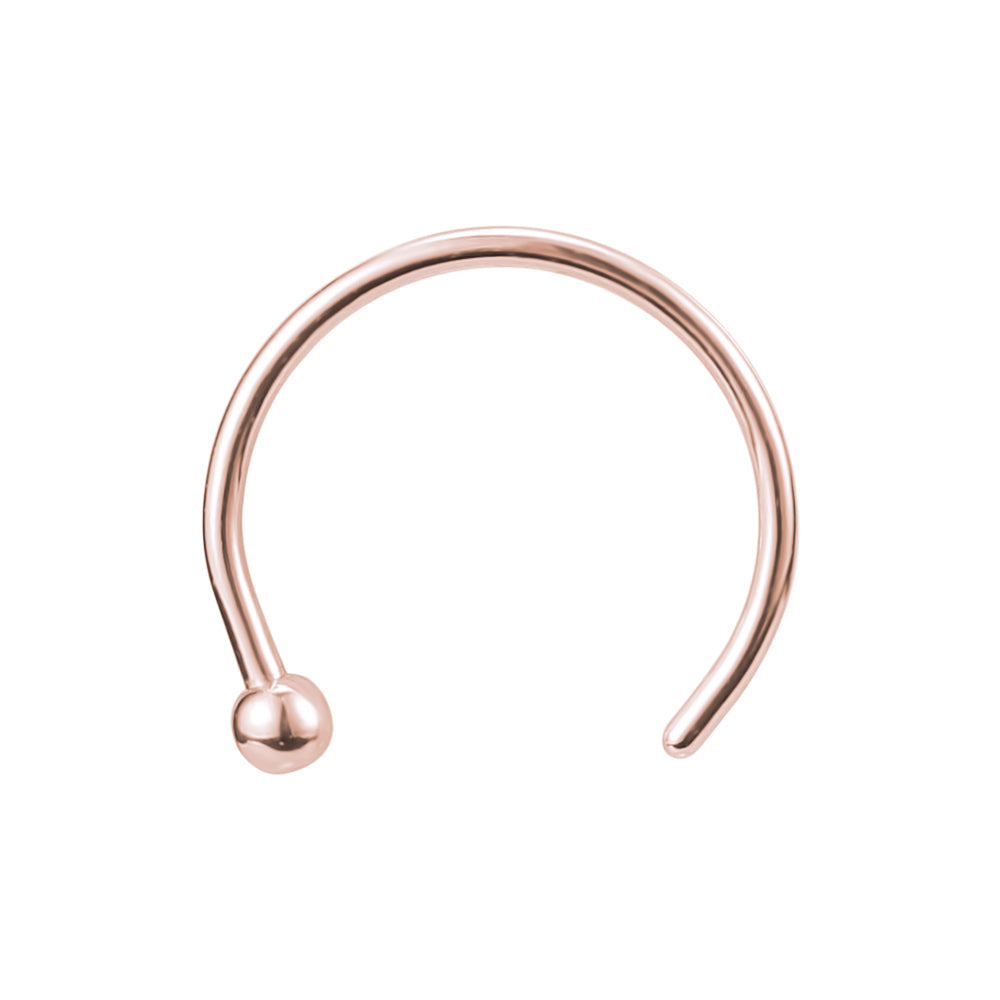 16pcs-lot-20g-rose-gold-nose-septum-rings-stainless-steel-helix-cartilage-piercing-econonmic-set