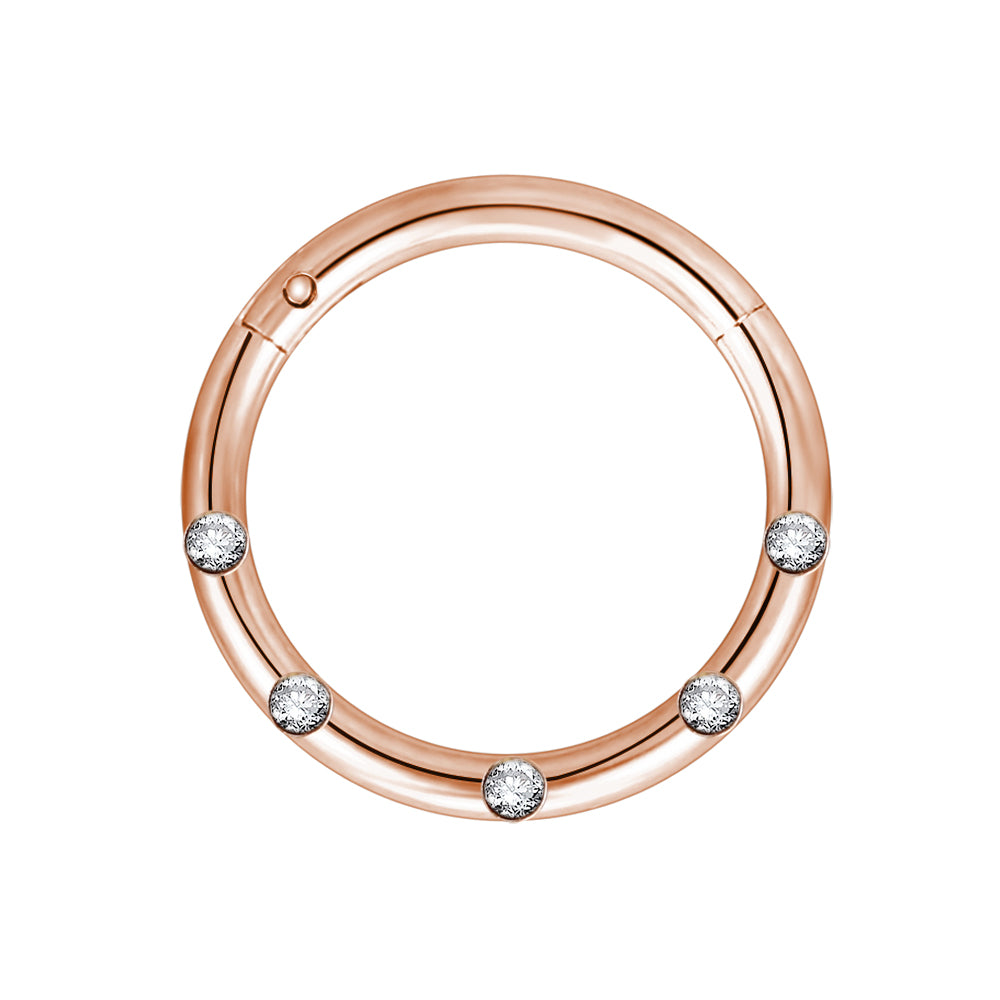 316L-Stainless-Steel-16G-Nose-Hoop-Rings-Septum-Clicker-Cartilage-Helix-Earrings-Rose-Gold-crystal