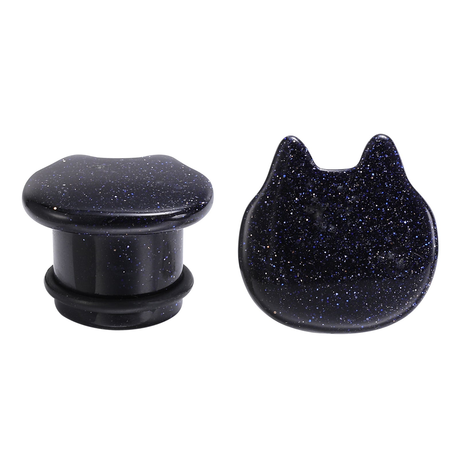6-16mm-cute-cat-natural-organic-blue-sandstone-stone-ear-plug-gauge-single-flare-ear-expander