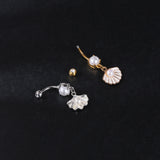 14g-Pearl-Shall-Dangle-Belly-Button-Rings-Crystal-Belly-Navel-Piercing-Jewelry