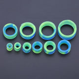 5-22mm-Thin-Silicone-Flexible-Blue-Green-Ear-Tunnels-Double-Flared-Expander-Ear-plug-tunnel