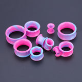 5-22mm-Thin-Silicone-Flexible-Light-Blue-Pink-Ear-Tunnels-Double-Flared-Expander-Ear-Gauges