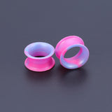 5-22mm-Thin-Silicone-Flexible-Light-Blue-Pink-Ear-Tunnels-Double-Flared-Expander-Ear-Stretchers