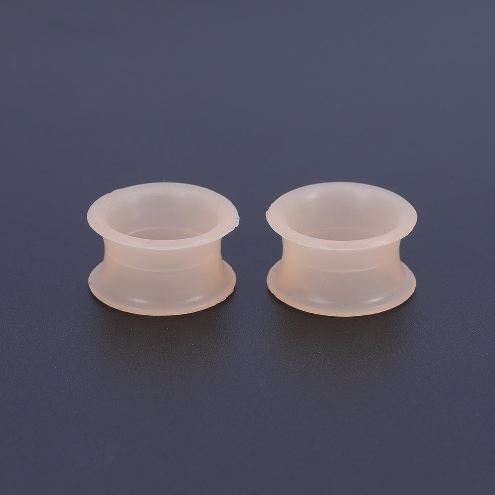 5-25mm-Thin-Silicone-Flexible-Naked-Color-Ear-plug-Double-Flared-Expander-Ear-Gauges
