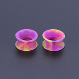 5-22mm-Thin-Silicone-Flexible-Pink-Purple-Yellow-Ear-Tunnels-Double-Flared-Expander-Ear-Gauges