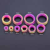 5-22mm-Thin-Silicone-Flexible-Pink-Purple-Yellow-Ear-Tunnels-Double-Flared-Expander-Ear-Stretchers