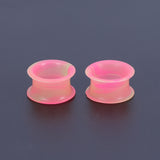 5-22mm-Thin-Silicone-Flexible-Pink-Yellow-Ear-Tunnels-Double-Flared-Expander-Ear-Gauges
