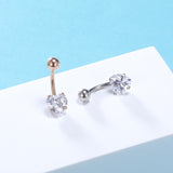 Rose-Gold-Crystal-Heart-Shaped-Belly-Button-Rings