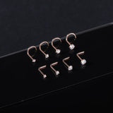 8pcs-set-cz-nose-piercing-l-shaped-screws-rose-gold-nose-rings-economic-set