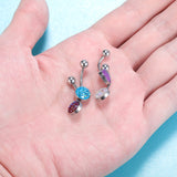 14g-fish-scale-Belly-Button-Rings-round-stainless-steel-Navel-Piercing-jewelry
