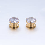 Ear-Plug-Tunnel-Gold-Plated-CZ-Crystal-Stainless-Steel-Ear-Expander-for-Women-Men