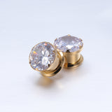 Ear-Stretchers-Gold-Plated-CZ-Crystal-Stainless-Steel-Ear-Gauges-for-Women-Men
