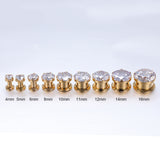 Plugs-and-Tuunels-Gold-Plated-CZ-Crystal-Stainless-Steel-Ear-Gauges-for-Women-Men