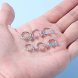 16G Butterfly Horse Shoe Nose Ring Septum Cartilage Helix Piercing