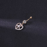 14g-Drop-Dangle-Heart-Flower-Belly-Piercing-Rose-Gold-Crystal-Navel-Piercing-Jewelry