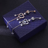 14g-Heart-Shaped-Navel-Ring-Piercing-Rose-Gold-Drop-Dangle-Belly-Button-Rings-Jewelry