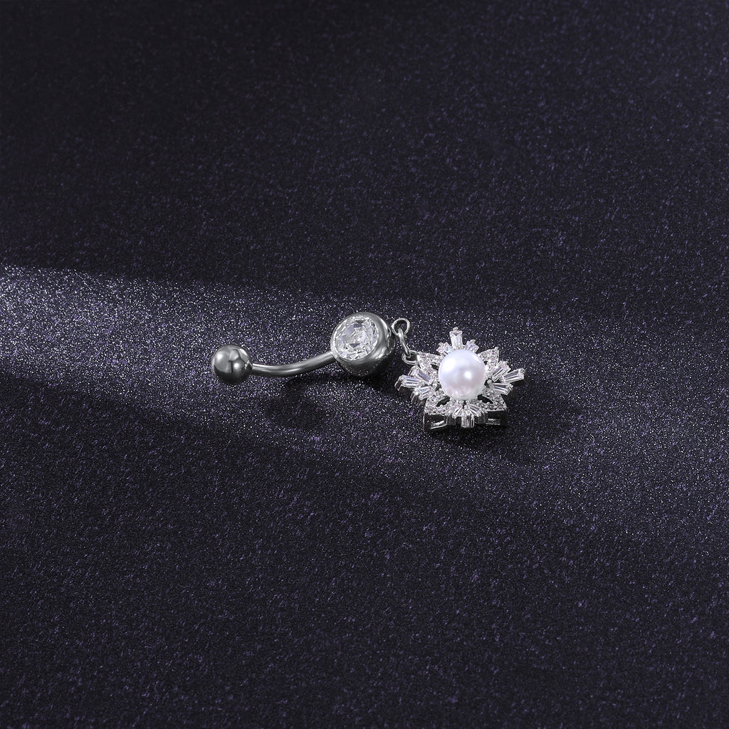 14g-Drop-Dangle-Flower-Pearl-Navel-Rings-Rose-Gold-Crystal-Navel-Piercing-Jewelry