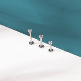 16g-g23-titanium-labret-rings-simple-crystal-tragus-helix-conch-piercing