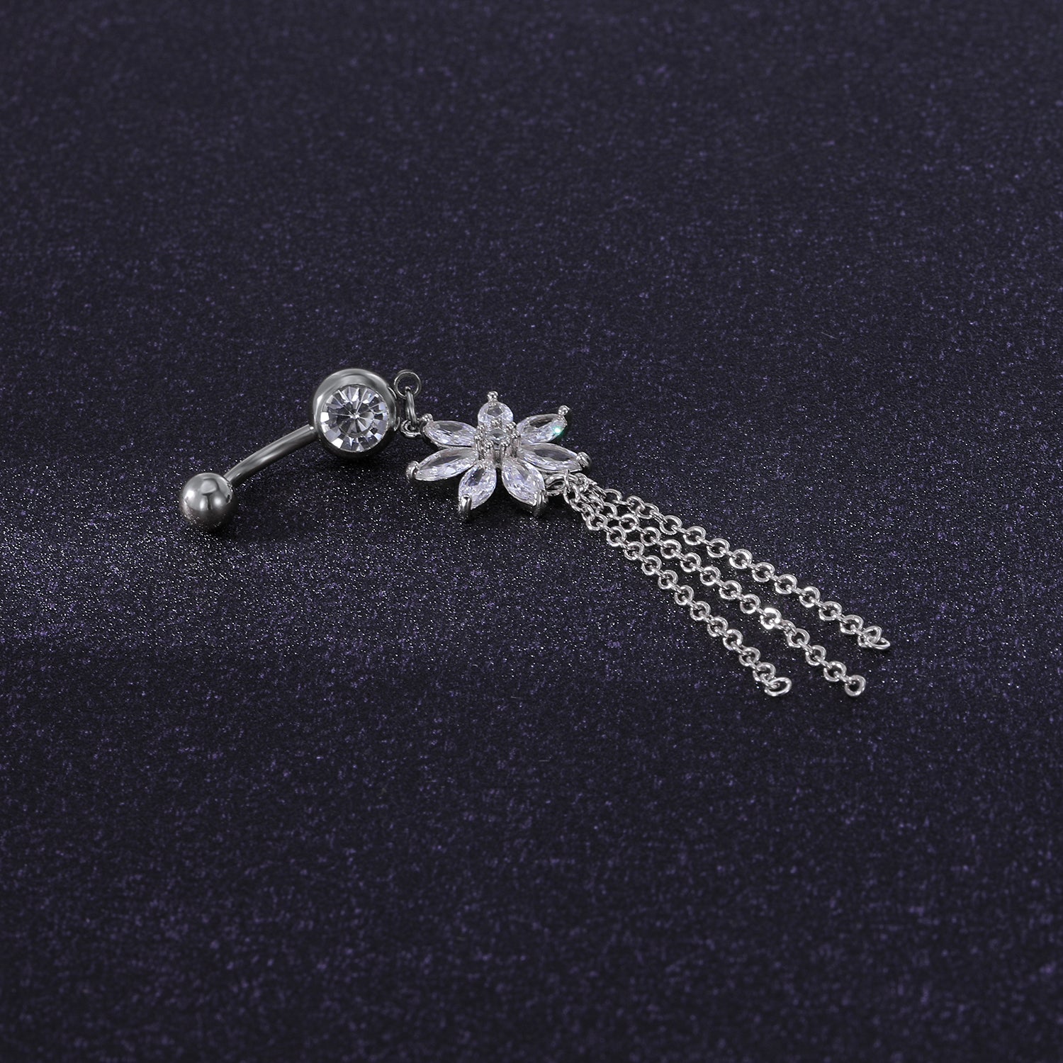 14g-Drop-Dangle-Flower-Tassels-Navel-Rings-Rose-Gold-Crystal-Navel-Piercing-Jewelry