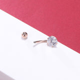 14g-Prong-Crystal-Belly-Navel-Piercing-Rose-Gold-Cubic-Zirconia-Navel-Piercing-Jewelry