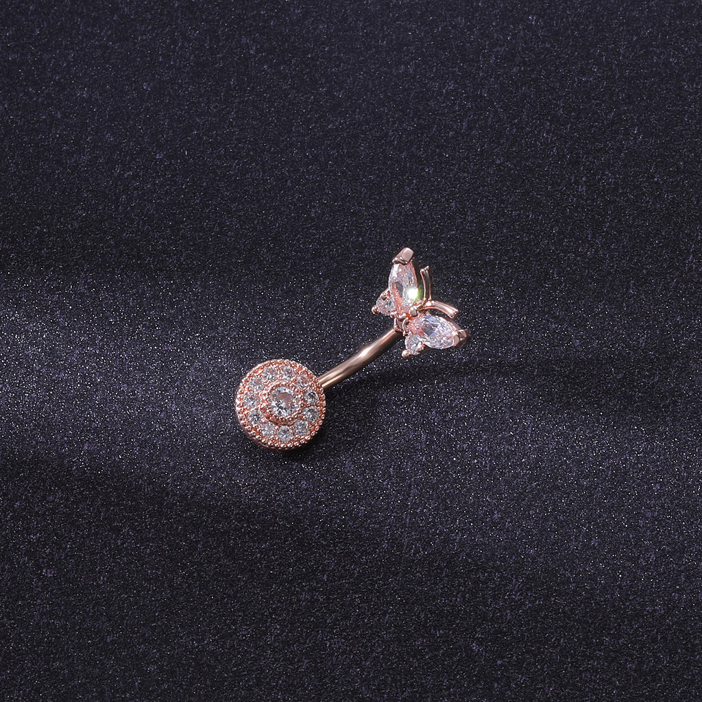 14g-Butterfly-Navel-Rings-Rose-Gold-Cubic-Zirconia-Belly-Navel-Piercing-Jewelry