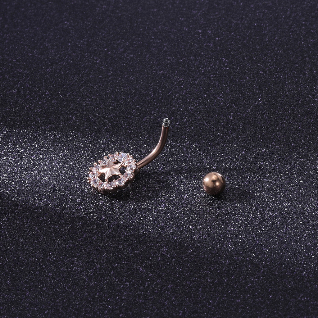 14g-Pretty-Star-Navel-Rings-Rings-Rose-Gold-Cubic-Zirconia-Belly-Button-Rings-Jewelry
