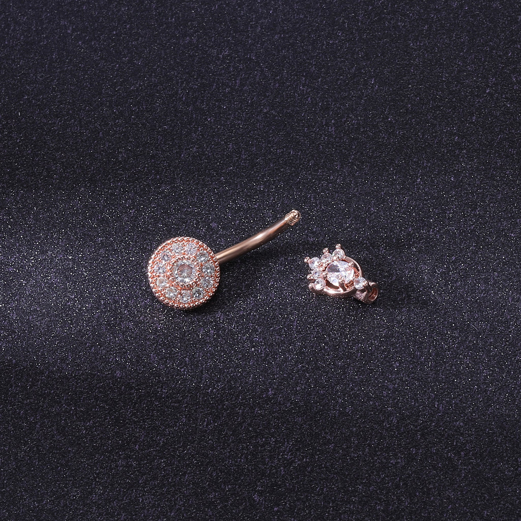 14g-Footprint-Round-Navel-Rings-Rings-Rose-Gold-Cubic-Zirconia-Belly-Button-Rings-Jewelry