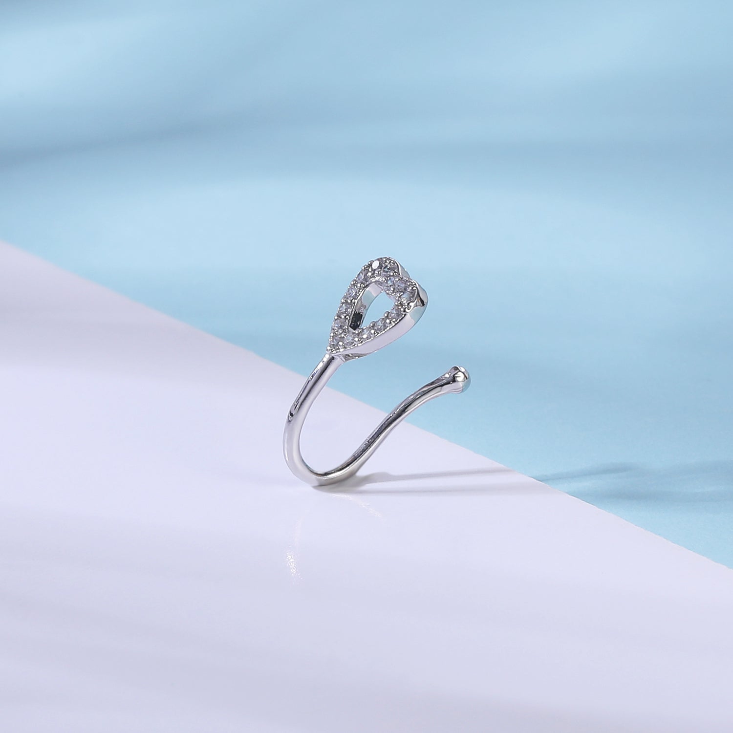 zs-white-zircon-heart-u-shaped-nose-clip-simple-stainless-steel-fake-nose-ring