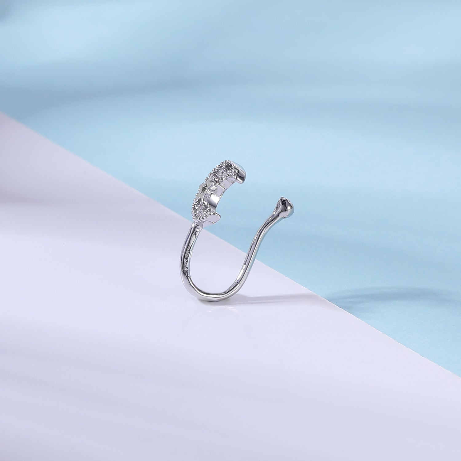 zs-white-zircon-moon-u-shaped-nose-clip-simple-stainless-steel-fake-nose-ring